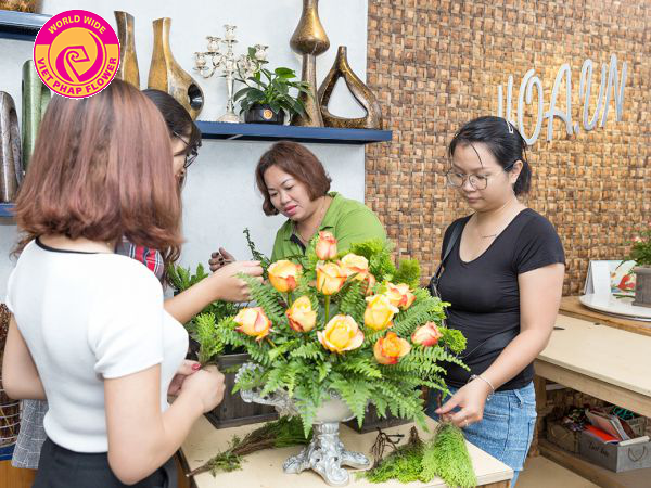 HOT: Ưu đãi GIẢM tới 50% khóa đào tạo cắm hoa tại Hoa Việt Pháp