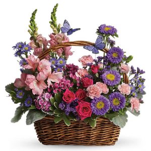 Country Basket Blooms