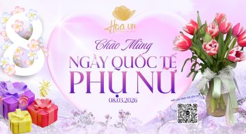 CHƯƠNG TRÌNH ƯU ĐÃI 8/3 – HOA LAN HỒ ĐIỆP GIẢM 32% | HOA TƯƠI GIẢM 25% KHI ĐẶT SỚM