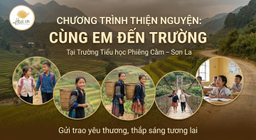 Hoa Việt Pháp Đồng Hành Cùng Chương Trình Thiện Nguyện “Cùng Em Đến Trường 2025”