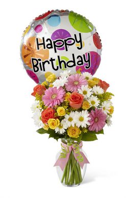 USA The Birthday Cheer Vase included VPB 2110