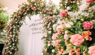 5 loại hoa tươi trang trí đám cưới đẹp, mang ý nghĩa hạnh phúc may mắn