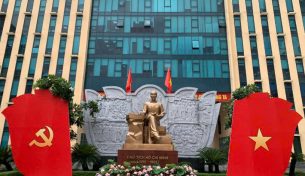 Điện Hoa Toàn Cầu Việt Pháp đồng hành cùng Đại hội Đảng bộ Công an TP Hà Nội lần thứ XXIX