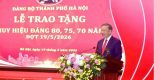 Hoa Việt Pháp Trang Trí Hoa Tại Thành Ủy Hà Nội – Dấu Ấn Trong Sự Kiện Trao Huy Hiệu Đảng